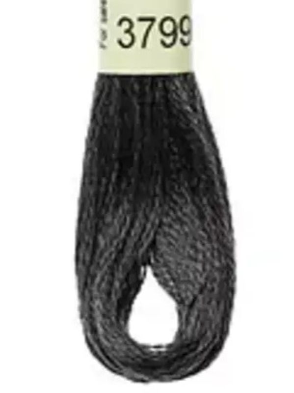 DMC Mouline No. 117 ensfarget brodergarn bomull