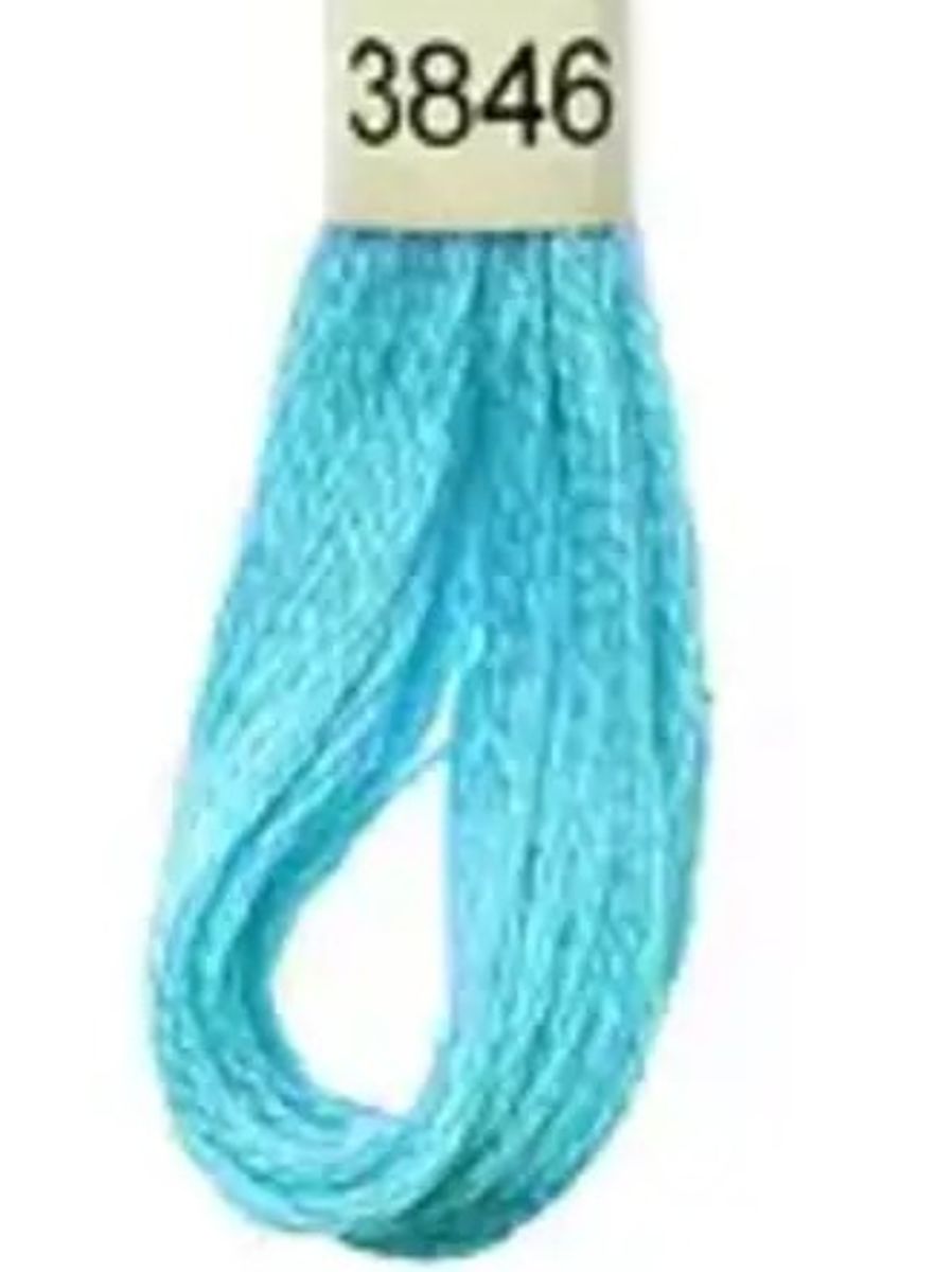 DMC Mouline No. 117 ensfarget brodergarn bomull