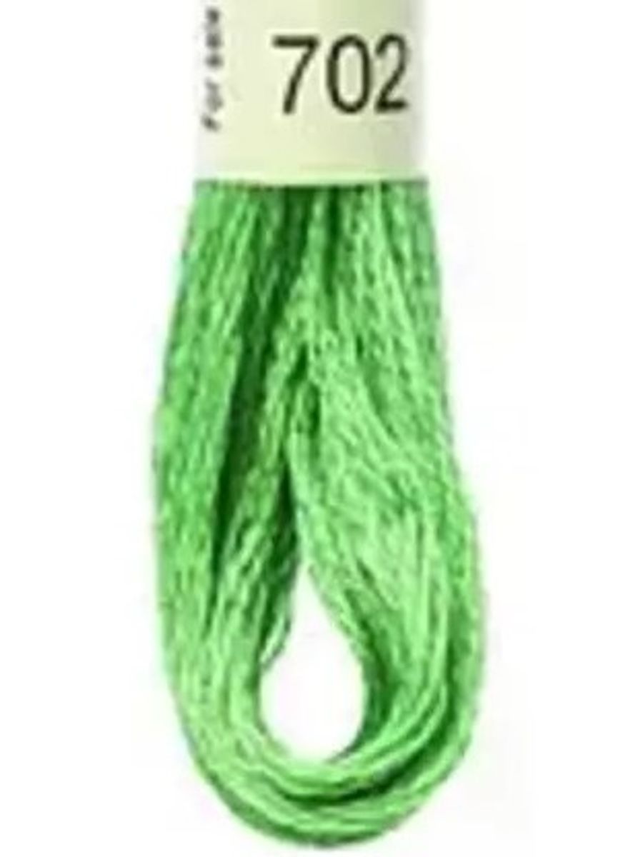 DMC Mouline No. 117 ensfarget brodergarn bomull