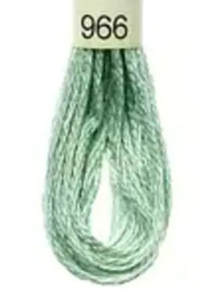DMC Mouline No. 117 ensfarget brodergarn bomull