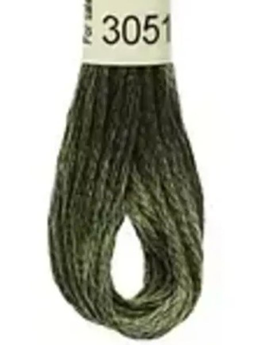 DMC Mouline No. 117 ensfarget brodergarn bomull