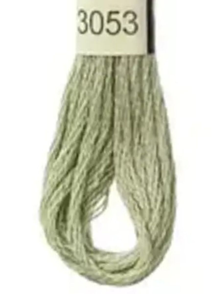 DMC Mouline No. 117 ensfarget brodergarn bomull
