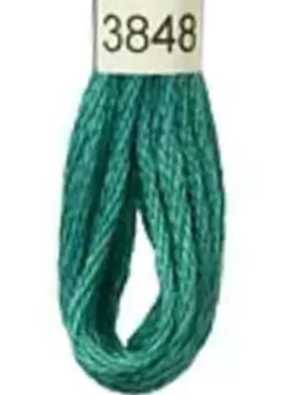 DMC Mouline No. 117 ensfarget brodergarn bomull