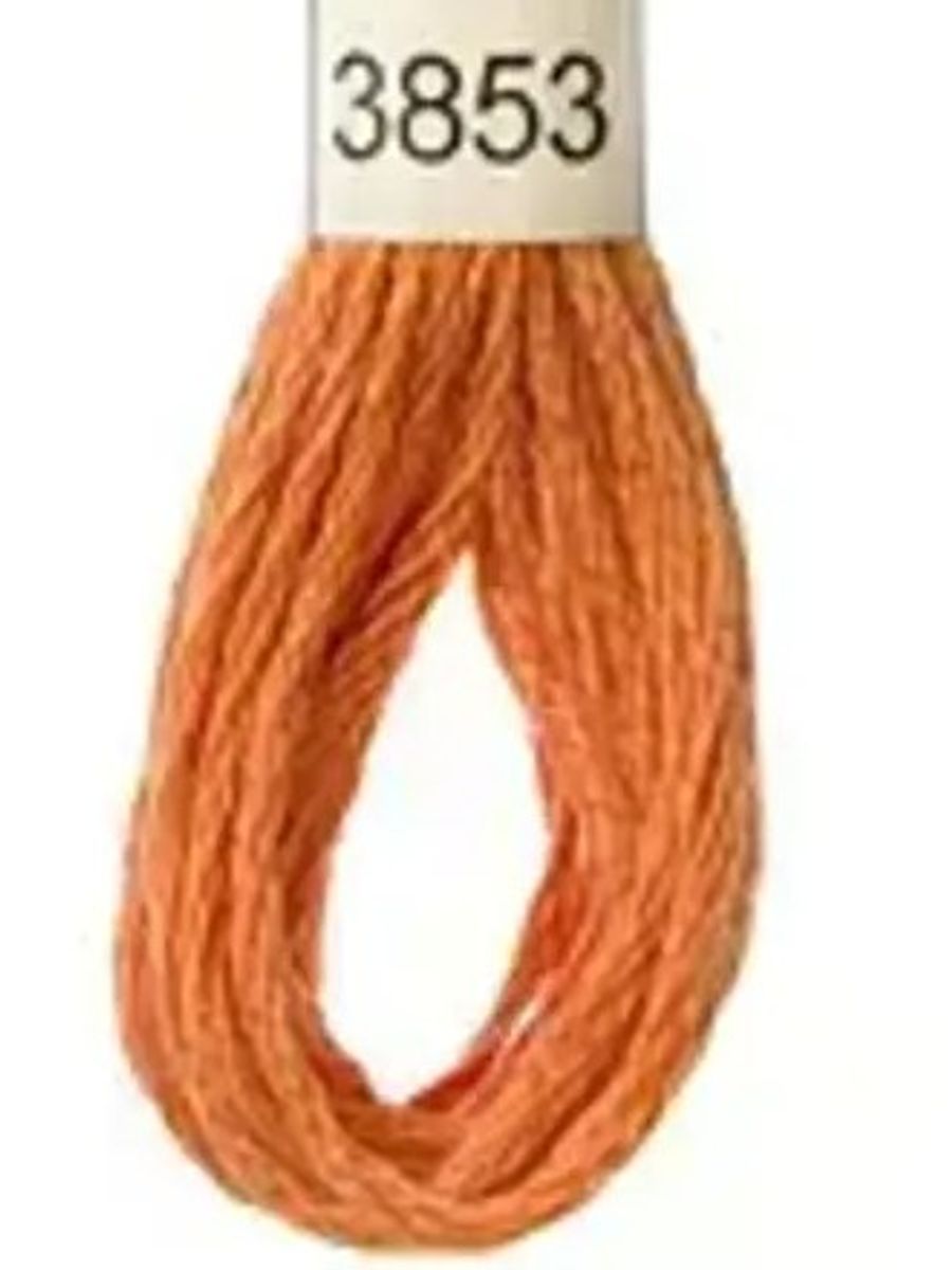 DMC Mouline No. 117 ensfarget brodergarn bomull