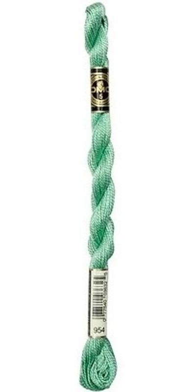 Perlegarn No.  5 DMC 115 Ensfarget bomullsbroderigarn