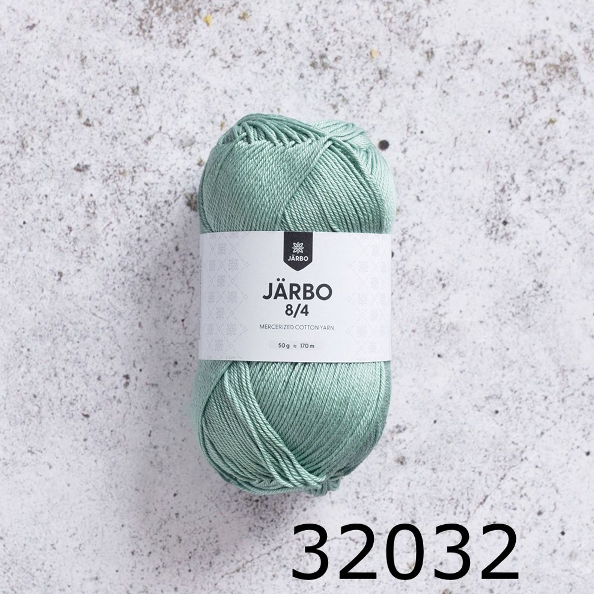 Järbo 8/4 bomullsgarn 50 gram - flere farger
