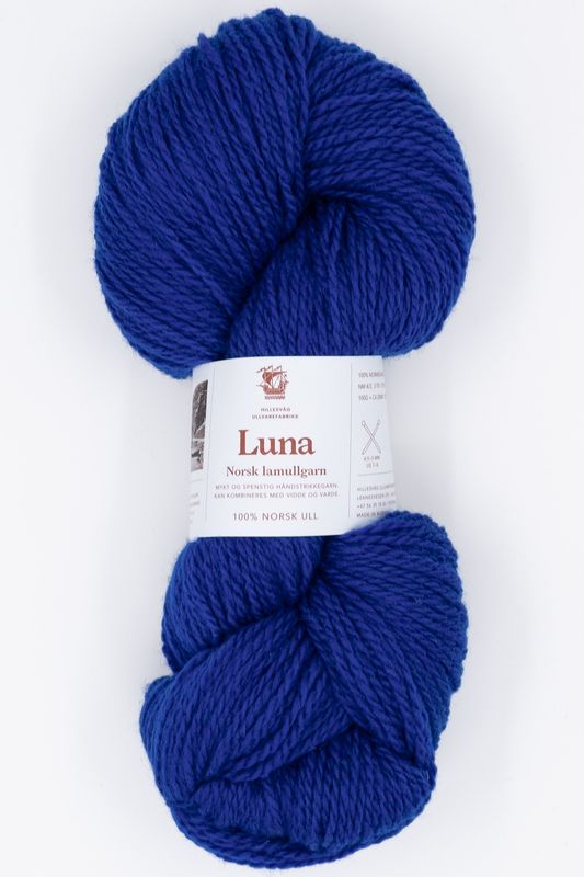 Luna - Norsk lamullsgarn 100 g Hillesvåg Fabrikker