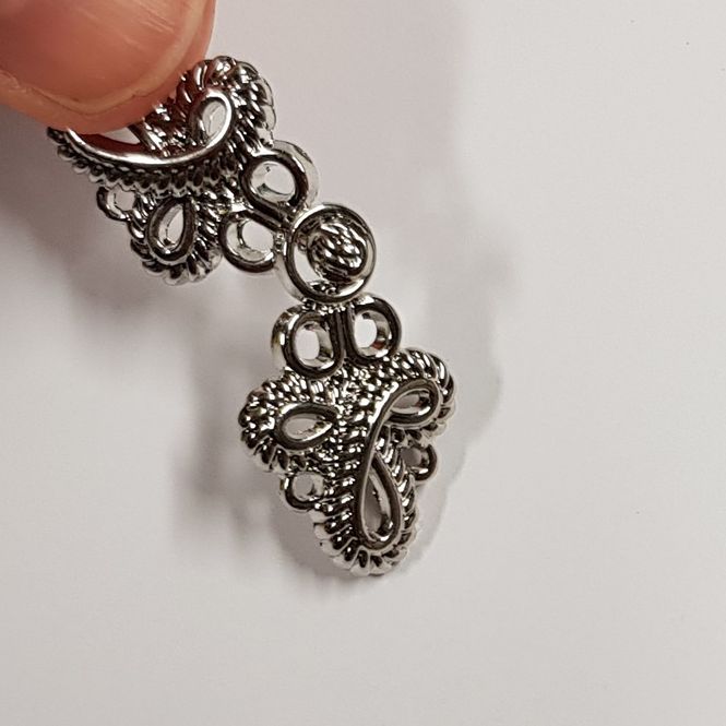 Hovedbilde Metallhekte Catharina 45 mm 